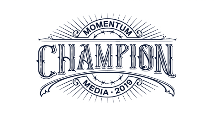 Momentum Media 2019 Champion